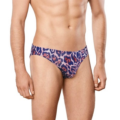 Doreanse Underwear Herren 1266 Slip Bikini Micro Atmungsaktiv Leopard