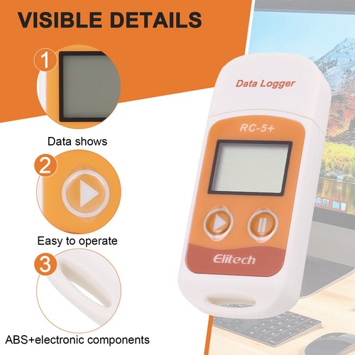 RC-5+ PDF USB Temperatur Datenlogger Mehrweg Recorder 320005696 - Bild 3 von 7