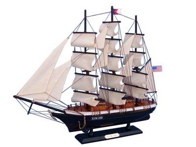 Wooden Flying Cloud Tall Model Clipper Ship 24''