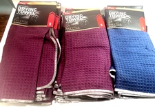 Viking Waffle Weave Drying Towels Microfiber Prestige 7 Sq. Ft. (Lot of 19)
