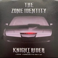 The Zone Identity Knight Rider Vinyl Single 7inch NEAR MINT Fraternity Music