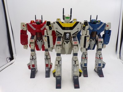 80's Takatoku Japan Macross 1/55 VF-1 Battroid Valkyrie Set Robotech Veritech