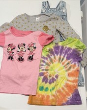 Girls Bundle 4 Pieces Clothes Size 5 Mix Multicolor