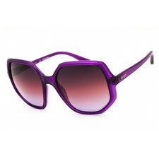 Guess Women's Sunglasses Violet Injected Propionate Oversized Frame GU7773 83Z