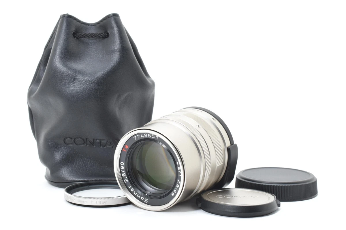 ZEISS Sonnar T* Camera Lenses for Contax 90mm Focal for sale | eBay