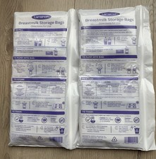 Lansinoh Breastmilk Storage Bags New 50 Count 25/bag Lot Milk Freezer Fridge