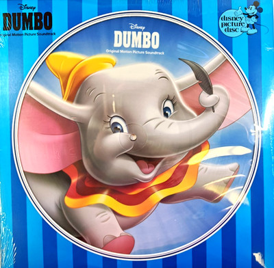 Dumbo OST  LP Album vinyl picture disc limited 2019 on walt Disney reissue