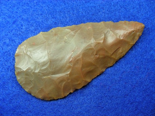 (COA) CARTER CAVE BLADE 3-1/4" OHIO Authentic Indian Relics - Picture 18 of 20