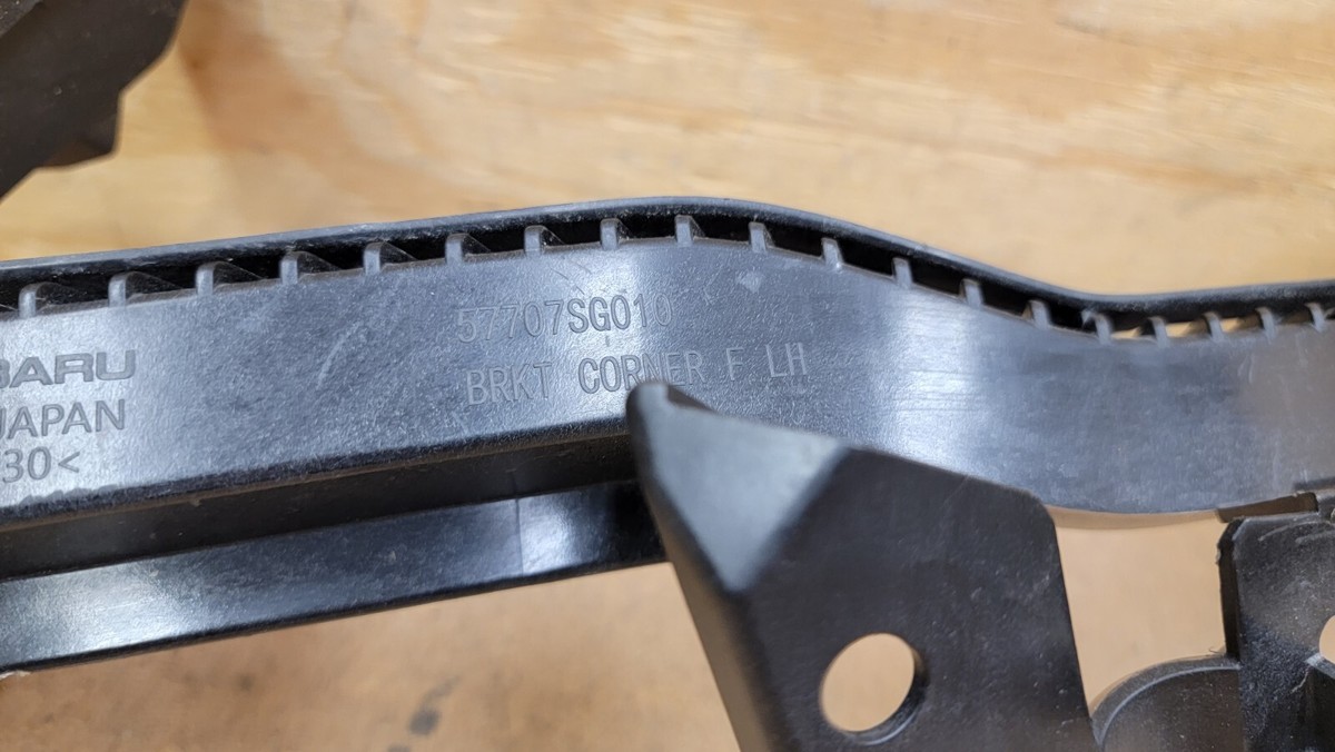 OEM Subaru Forester 2019-2021 Passenger Side Front Bumper Corner Bracket – 57707SJ000
