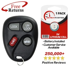 Remote Keyless Entry Car Fob Replacement For GM Vehicles 4b (10443537)