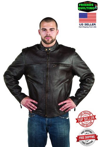 us police leather jacket