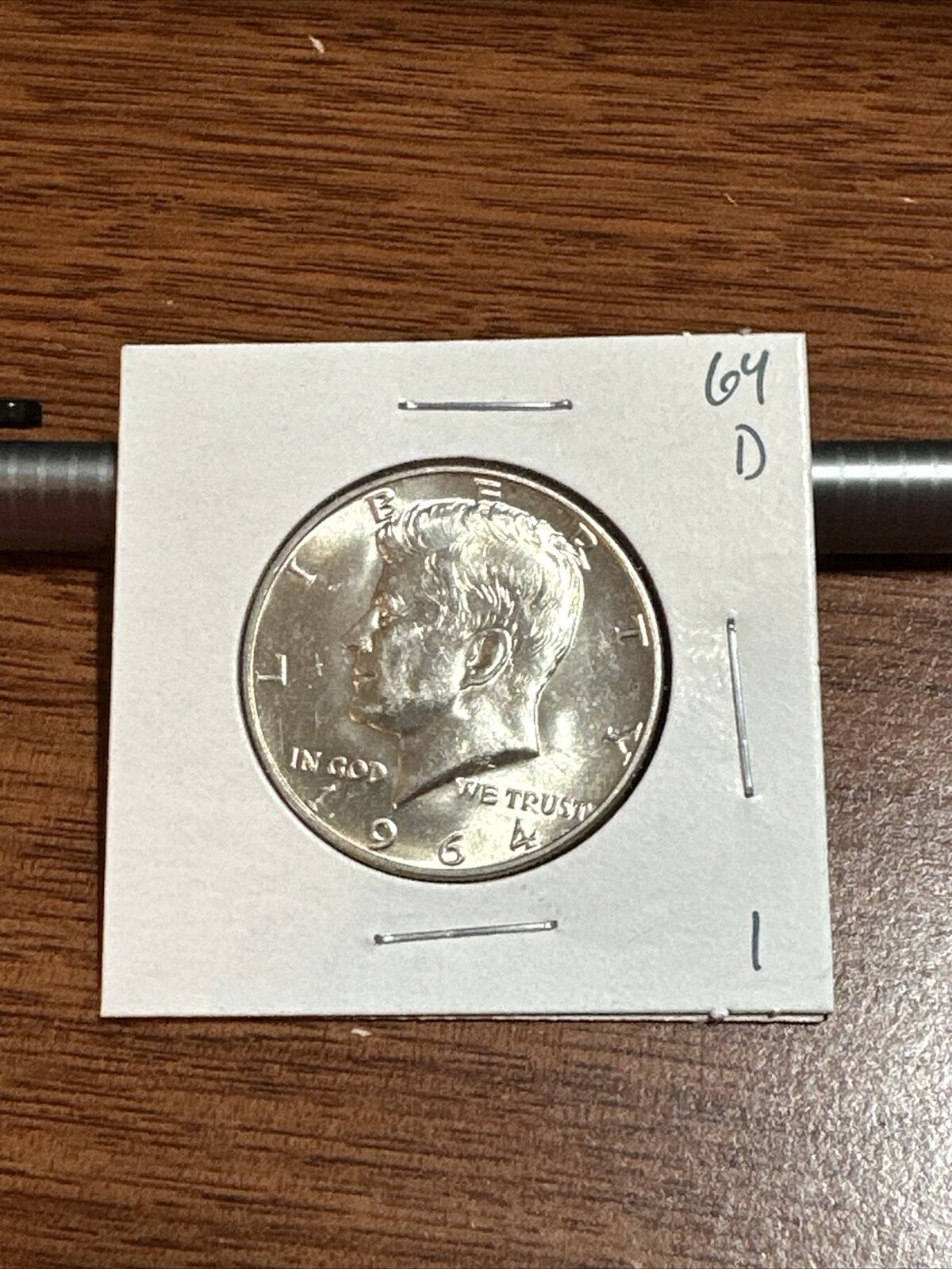 1964-D Kennedy Silver half dollar Free Shipping