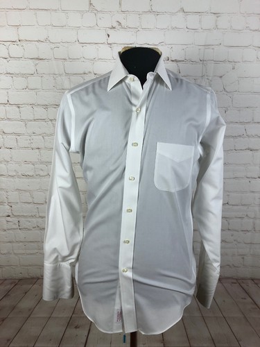 Brooks Brothers Men's White Non Iron 
