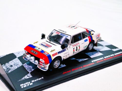 Peugeot 504 Coupé V6 Sieger Rally Safari 1978 J-P Nicolas - 1:43 IXO / Altaya - Imagen 4 de 10
