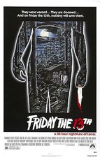 FRIDAY THE 13TH 1980 Movie Poster - Horror - Jason Voorhees