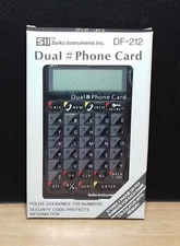 SEIKO INSTRUMENTS INC SSI DF-212 - CALCULATOR - NEW NEW NEW OLD STOCK - Vintage