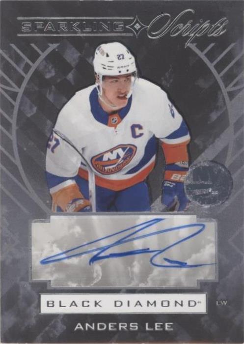 2021-22 Upper Deck Black Diamond - Sparkling Scripts Autographs Anders ...