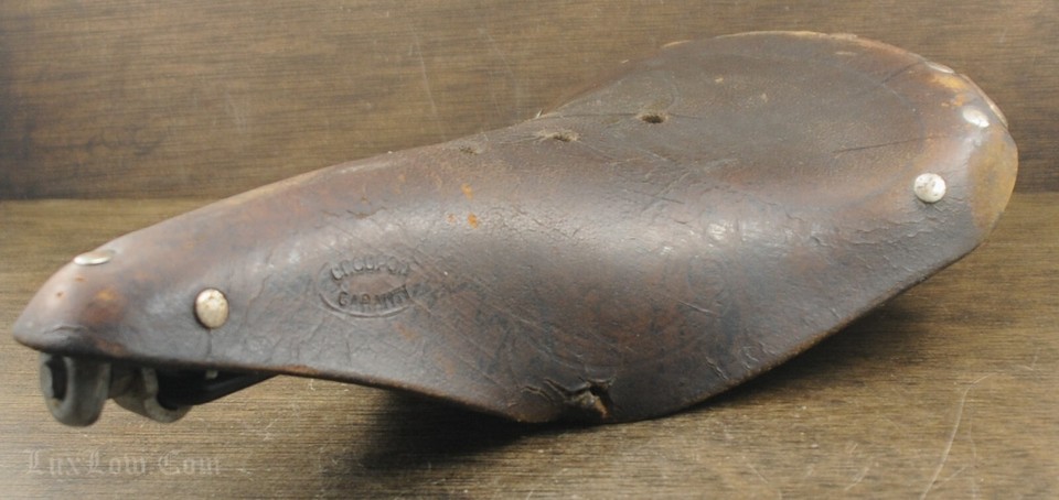 Selle Vélo Ideale 6 Cuir - Antique Randonneur, France, Super état