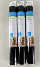 *3 PACK* Cricut Premium Permanent Glossy BLACK Vinyl Explore Air 2 Machine Maker
