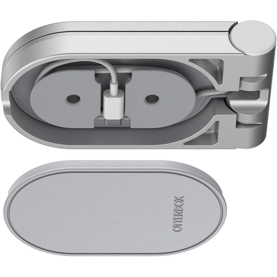 Soporte plegable OtterBox de metal para cargador inalámbrico MagSafe (solo soporte) Foto 3 de 3