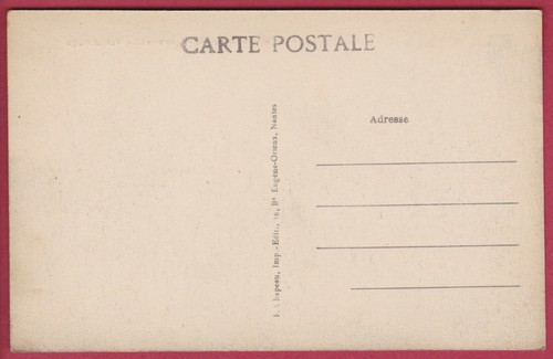 R* FRANCE OLD POSTCARD LOIRE BAULE-sur-MER, BEACH UNPOSTED #1117 - Picture 2 of 2
