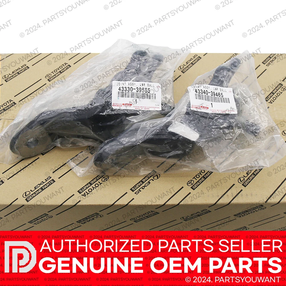 GENUINA Toyota 1996-2002 4Runner OEM RÓTULA INFERIOR DELANTERA [JUEGO IZQUIERDO + DERECHO] Foto 2 de 4