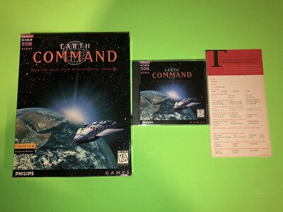 EARTH COMMAND FOR MACINTOSH / MAC 1994 COMPLETE