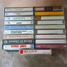 LOT of Cassette Tapes/County Hits/George Jones/StatlerBrothers