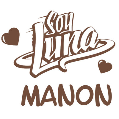 Sticker Mural Personnalisé Pour Chambre - Thème SOY LUNA - Avec Prénom Au Choix - Neuf