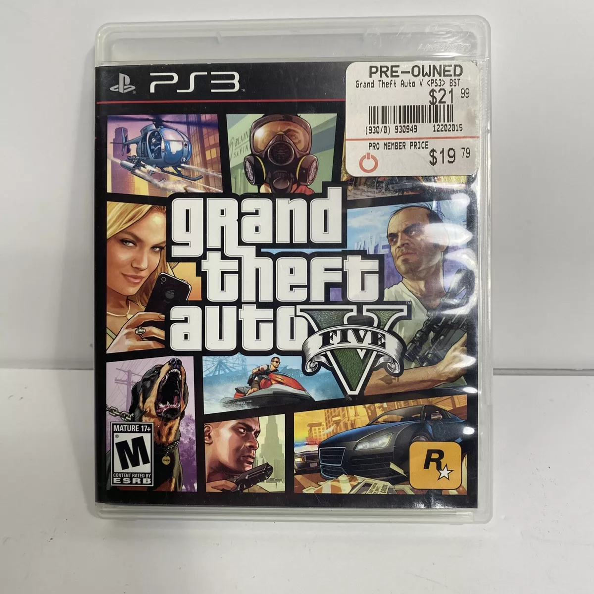 Grand Theft Auto V - GTA 5 - PlayStation 3