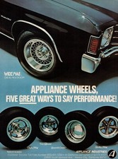 Appliance Wheel 5 Mags Vintage Print Ad 1972 Appliance Wheel 5 Mags Vintage Print Ad 1972