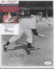 JIM KONSTANTY  NY YANKEES SIGNED AUTOGRAPHED 8X10 PHOTO JSA AK20145