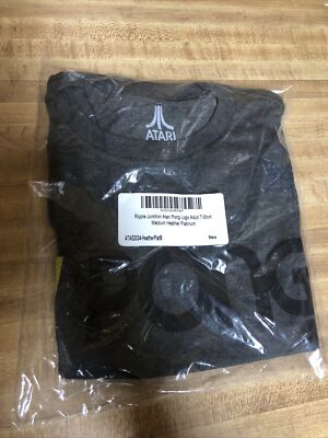 Ripple Junction Adult Atari Pong Logo T-shirt Size Medium New