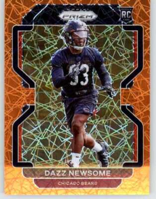 2021 Panini Prizm Orange Lazer Prizm NFL Football Singles (Pick Your Cards)