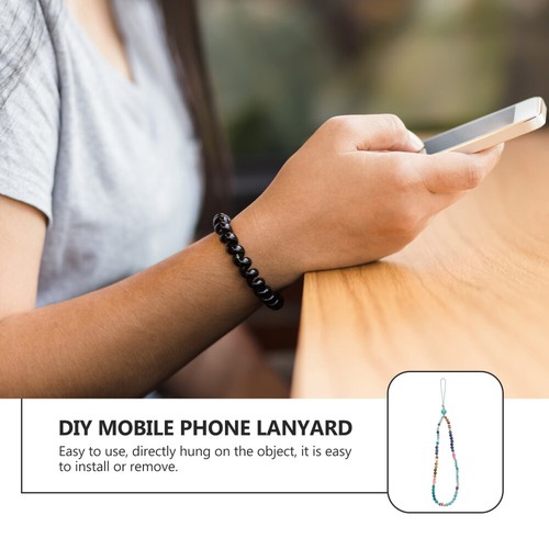 Handy Kette Telefon Dekoratives Seil Perlenbesetztes Telefonband - 第 3/12 張圖片