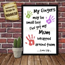 PERSONALISED Mom Gifts for Mothers Day, Christmas, Valentines Day