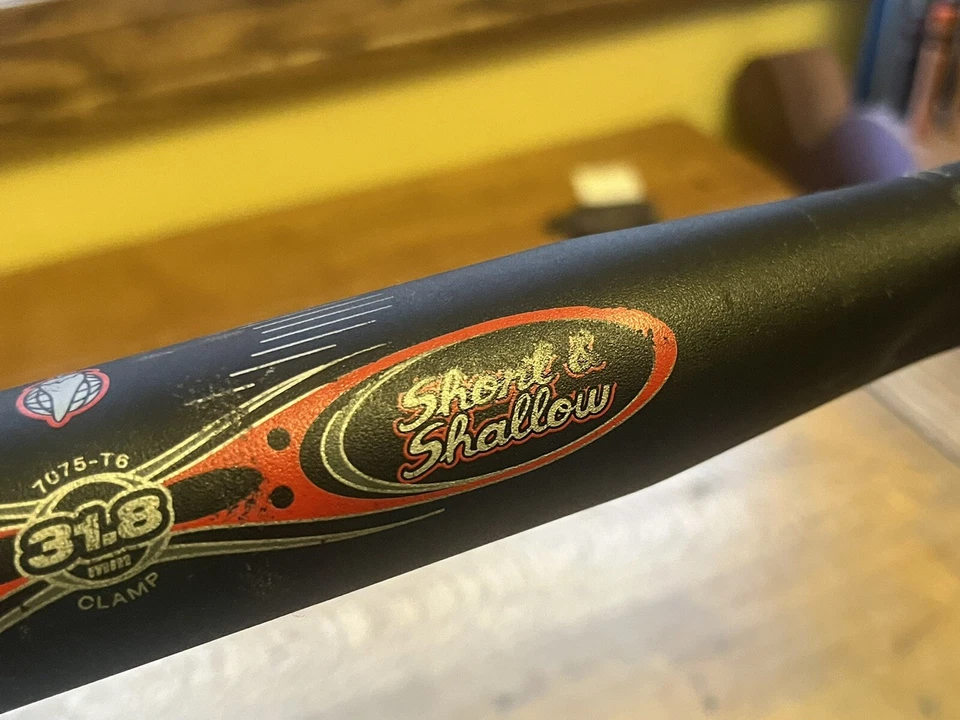 Guidões de gota curta e rasa Salsa 31,8 mm 465 mm 00s Road CX Bike Cervelo - Imagem 3 de 4