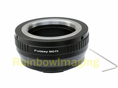 Adjustable M42 Screw Mount Lens to Fuji Fujifilm X-Pro2 X-T3 X-T2 X-T30 Adapter