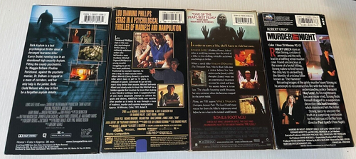 19 Serial Killer VHS Lot Monster The Cell Ambition Mercy Frenzy Insomnia R.S.V.P - Imagen 5 de 10