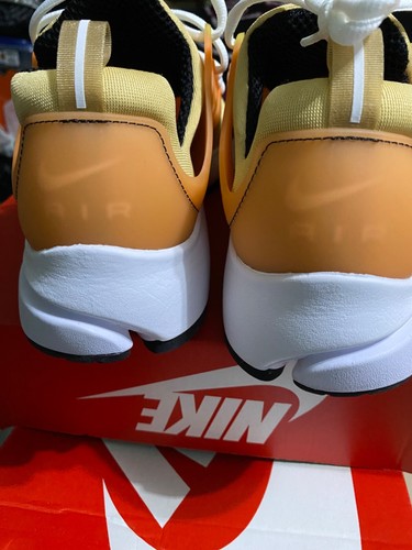 Nike Air Presto FJ4006 252 Sésamo Brillante Mandarín Hombres Tenis Talla 11 Sin Caja Superior - Imagen 3 de 7