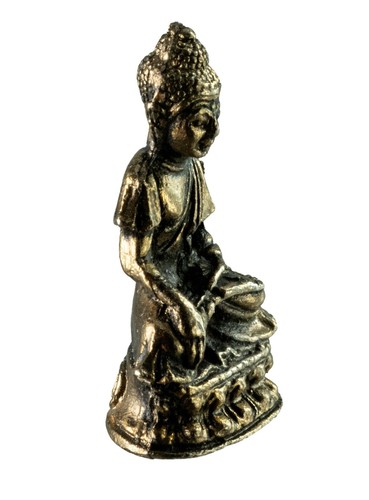 Figure Buddha Amulet Buddhist Of Thailand - 2869 - Picture 3 of 6