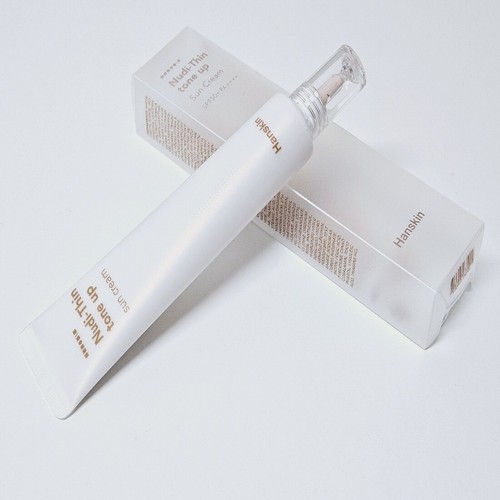 Hanskin Nudi Thin MakeUp Tone Up Lighting Finish Sunscreen SPF50+ PA++++ 40ml - Picture 10 of 13