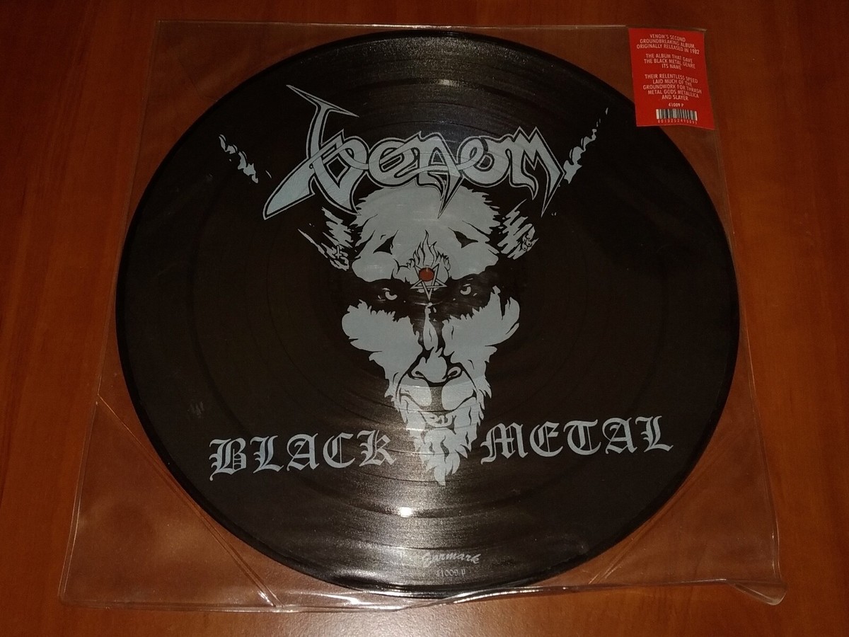 VENOM 4x EARMARK LP PICTURE DISC VINYL Lot WAR / HELL / BLACK