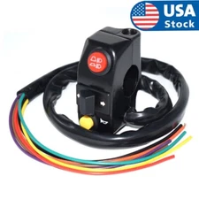 Universal Electronic 7/8" Aluminum Motorcycle Handlebar Turn Signal Light Switch
