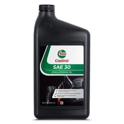 Castrol 215306 SAE 30 Small Engine Synthetic Oil - 4-Cycle Gas Eng - Case of 12 - Picture 2 of 5