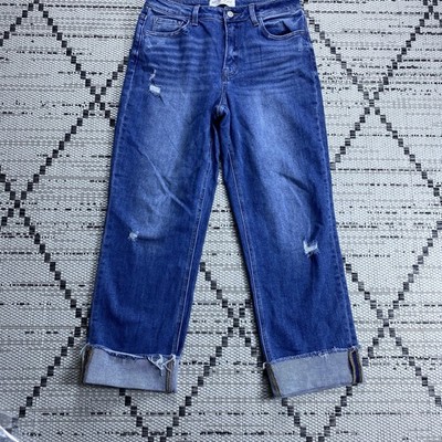 Bridge by Gly Women's Jeans Blue Light Wash Sz:8 NEW