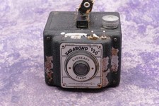 United States Camera Company Vagabond 120 Film Metal Box Camera WORKS BUT UGLY