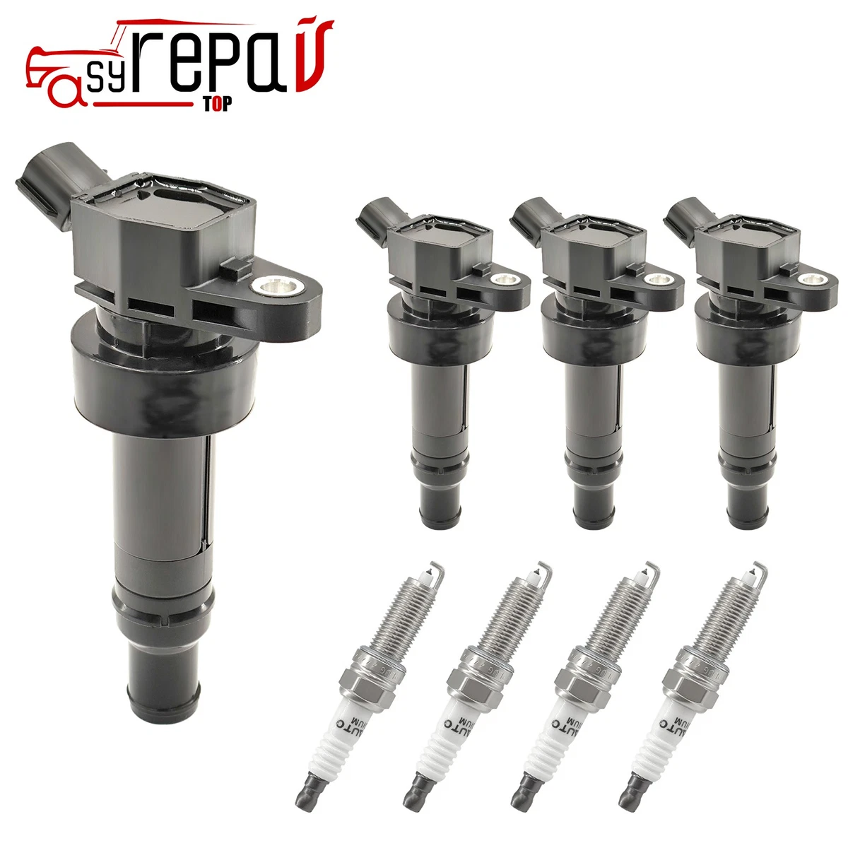 4-Pack AVERY Ignition Coils For Kia Rio, Hyundai Accent, Veloster - 273012B000