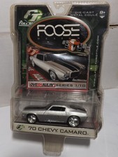 Full Throttle Foose Design Silver 70 Chevy Camaro Overhaulin Series 164 Scale