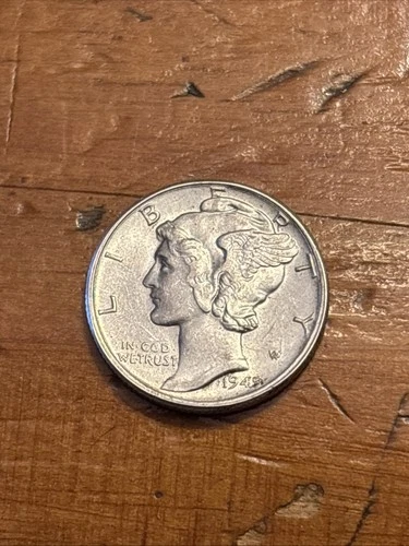 1945 10C Mercury Dime MS